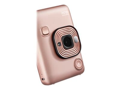 Fujifilm Instax Mini LiPlay - Digitalkamera - kompakt med øyeblikkelig bildeskriver - rødmegull