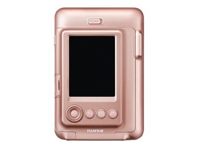 Fujifilm Instax Mini LiPlay - Digitalkamera - kompakt med øyeblikkelig bildeskriver - rødmegull