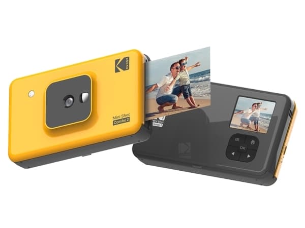Kodak Mini Shot 2 kamera ja tulostin Combo Keltainen