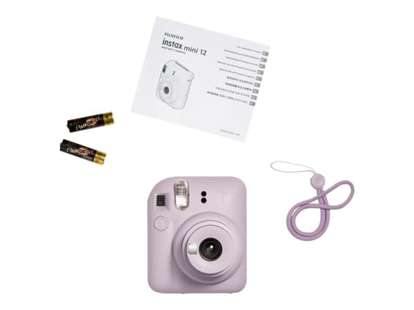 Fujifilm Mini 12, 0,3 - 2,2 m, 7 s, 1/2 s, 0,004 s, Elektroninen, 0,37x