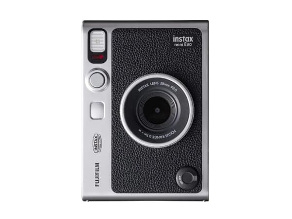 Fujifilm Instax mini Evo, 1/5", 2560 x 1920 pikseliä, 62 x 46 mm, CMOS, Sort, 28 mm