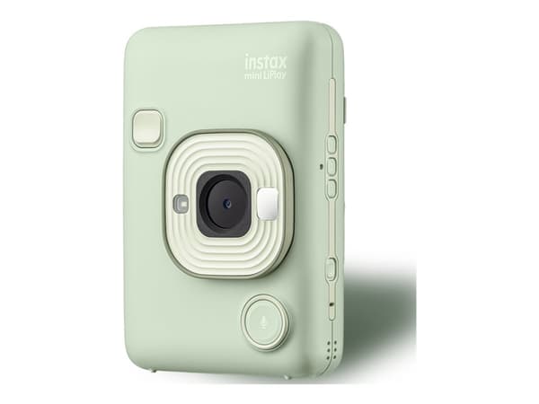 Fujifilm Instax Mini LiPlay - Digitalkamera - kompakt med omedelbar fotoskrivare - Bluetooth - matcha green
