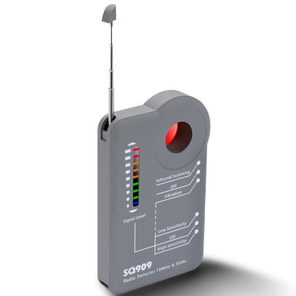 Trådløs RF-signaldetektor Skjult kameradetektor GPS Tracker-scanningsenhed