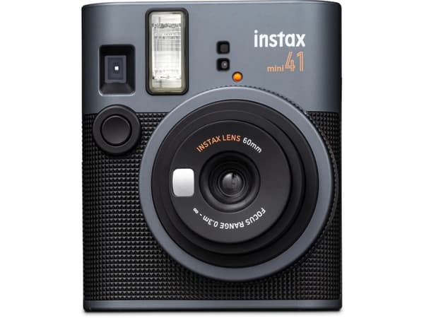 Fujifilm Instax Mini 41, 62 x 46 mm, Svart, 60 mm, 90 s, 0,3 - 2,2 m, 7 s