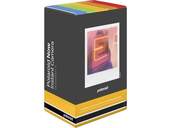 Polaroid Now Gen 2 E-Box Black & White Limited Edition, Black, White, Auto, USB Type-C, Lithium-Ion (Li-Ion), 455.8 g, 94 mm