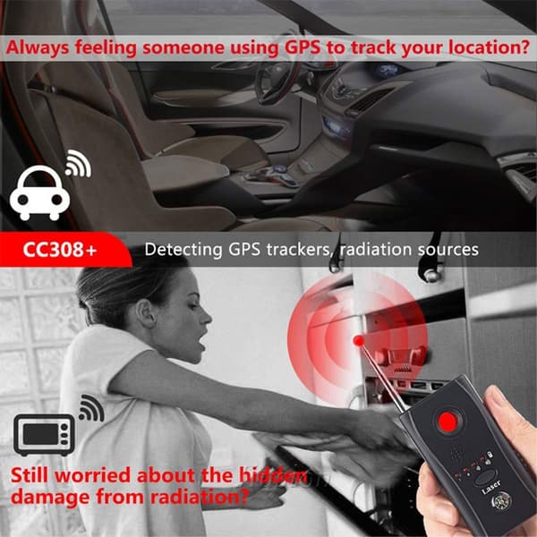 Anti-spion Kamera Detektor RF GSM Bug GPS Tracker Finder Detektor Bug Detektor