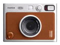 Miniatyrbild 1 av 5: Fujifilm Instax mini Evo - Digitalkamera - kompakt med omedelbar fotoskrivare - Bluetooth - brun