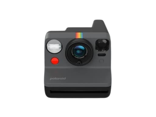 Polaroid Now, Sort, Automatisk, 0.4 - 1.3 m, Polaroid App, LED, USB Type-C