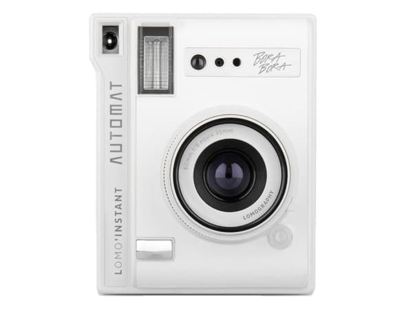 Lomography Lomo'Instant, hvit, 0,4 - 8, automatisk, 1/125 sek/side, 8 sek/side, CR2