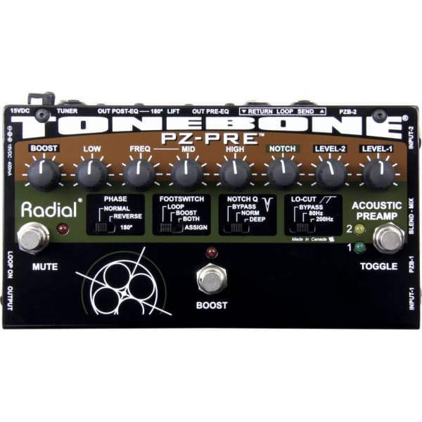 Radial Engineering Tonebone PZ-Pre -esivahvistin