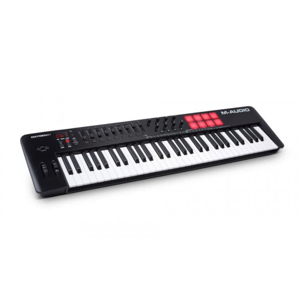 M-Audio Oxygen 61 (MKV) -MIDI-koskettimisto, 61 kosketinta
