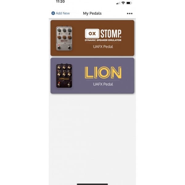 Universal Audio UAFX Lion 68 Super Lead Amp -pedaali