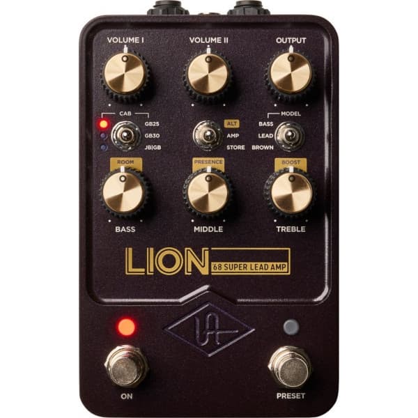 Universal Audio UAFX Lion 68 Super Lead Amp-pedal