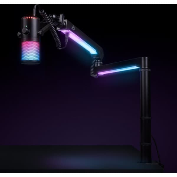 Blackstorm Mercury RGB pöytäasennettava mikrofoniteline USB-kaapelilla