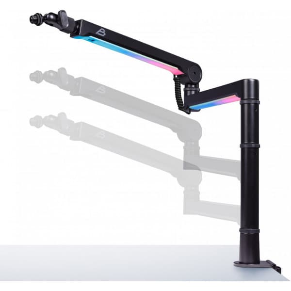Blackstorm Mercury RGB pöytäasennettava mikrofoniteline USB-kaapelilla