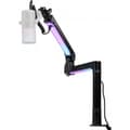 Pikkukuva 1 / 11: Blackstorm Mercury RGB pöytäasennettava mikrofoniteline USB-kaapelilla
