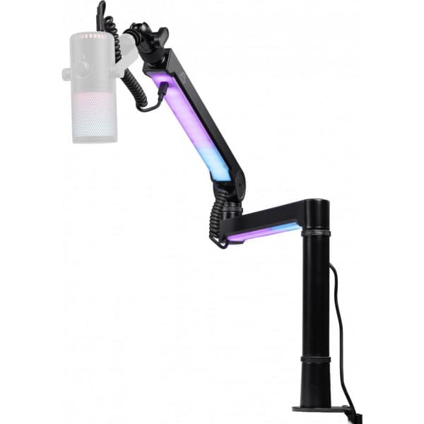 Blackstorm Mercury RGB pöytäasennettava mikrofoniteline USB-kaapelilla