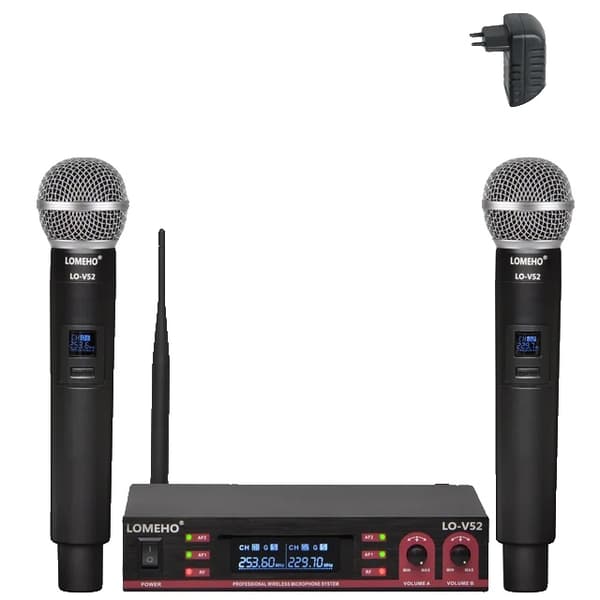 Tr�dl�s mikrofon, VHF-teknik, Dynamiska kanaler, EU-kontakt