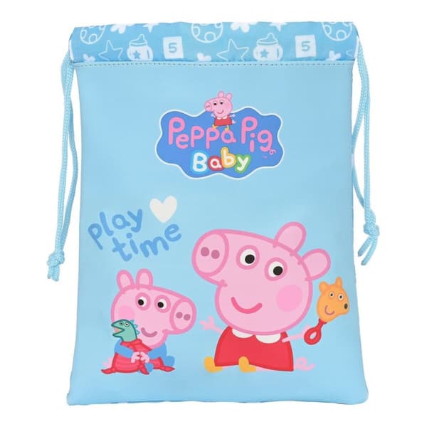 Eväspussi Peppa Pig Baby Sininen