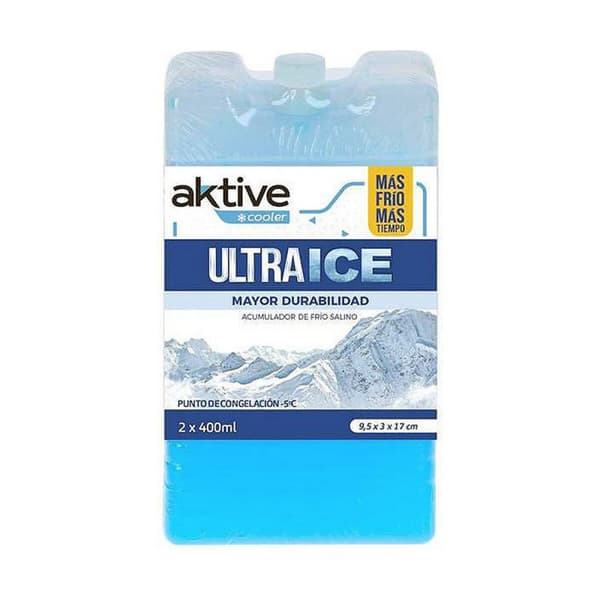 Kuldemåler Aktive 400 ml 2 enheder 9,5 x 17 cm