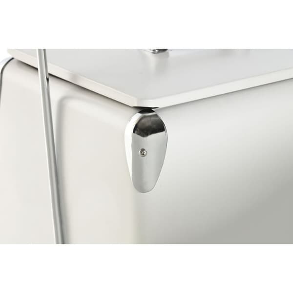 Bärbar kyl Home ESPRIT Vit PVC Metall Stål polypropen 17 L 32 x 24 x 36 cm