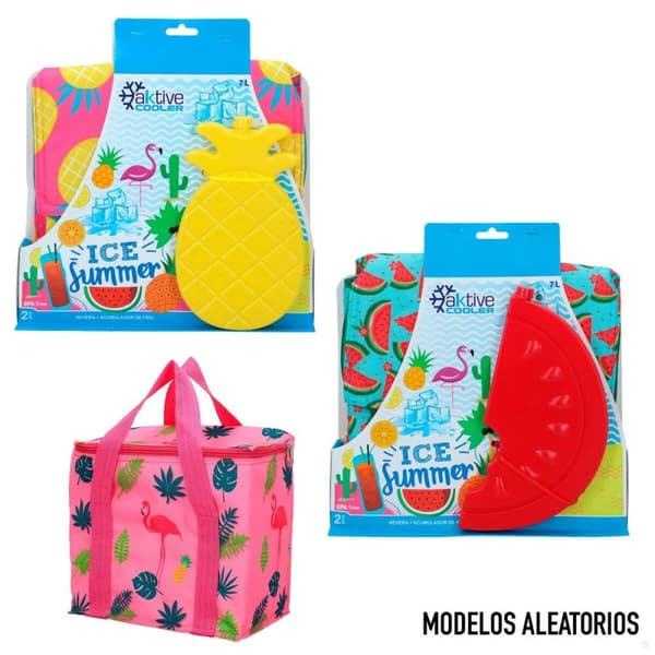 Bärbar kyl Aktive Plast 24 x 23,5 x 14 cm (12 antal)