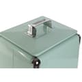 Miniatyrbild 3 av 5: Bärbar kyl Home ESPRIT Grön PVC Metall Stål polypropen 17 L 32 x 24 x 43 cm