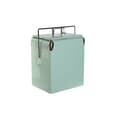 Miniatyrbillede 1 af 5: Transportabelt Køleskab Home ESPRIT Grøn PVC Metal Stål polypropylen 17 L 32 x 24 x 43 cm