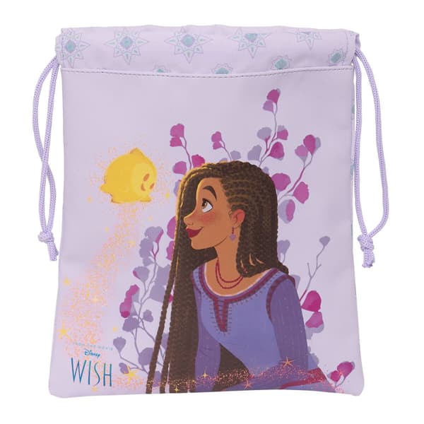 Mellanmålsväska Wish Lila 20 x 25 x 1 cm Säck