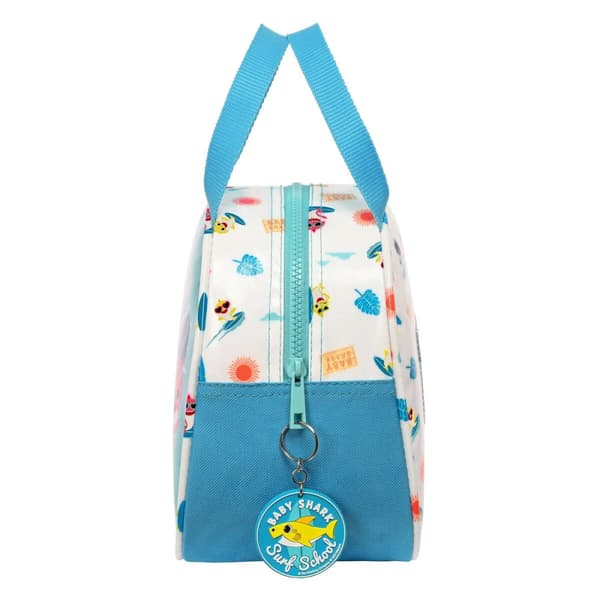 Termomadkasse Baby Shark Surfing Blå Hvid 19 x 22 x 14 cm