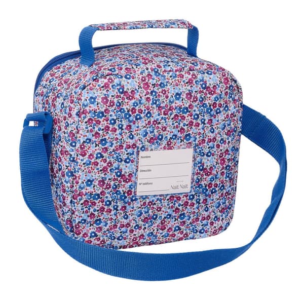 Termomadkasse Nait Nait Flores coimbra azul Blå 20 x 20 x 15 cm