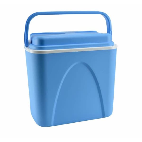 Transportabelt Køleskab Atlantic Atlantic Blå Multifarvet PVC polystyren Plastik 24 L 39 x 24 x 39 cm