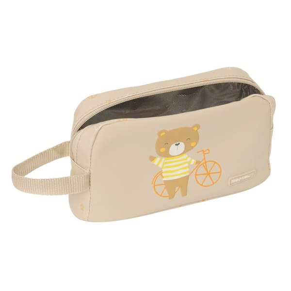 Termomadkasse Safta Bjørn Beige 21.5 x 12 x 6.5 cm