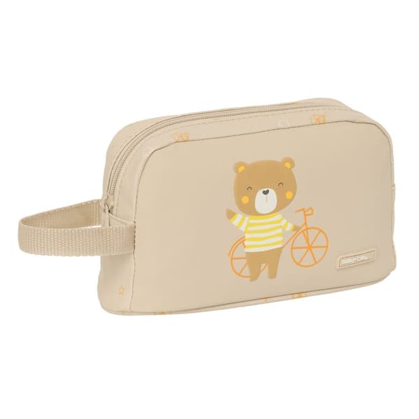 Termomadkasse Safta Bjørn Beige 21.5 x 12 x 6.5 cm