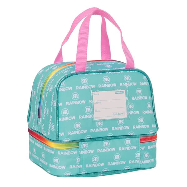 Madkasse med tilbehør Rainbow High Paradise Turkisblå 20 x 20 x 15 cm