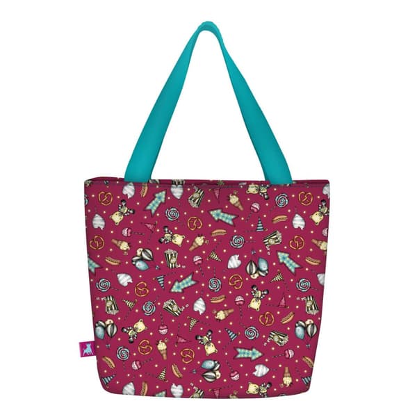Kjølebag Gorjuss Fireworks Rødbrun 24 x 29 x 10 cm Lunsjboks