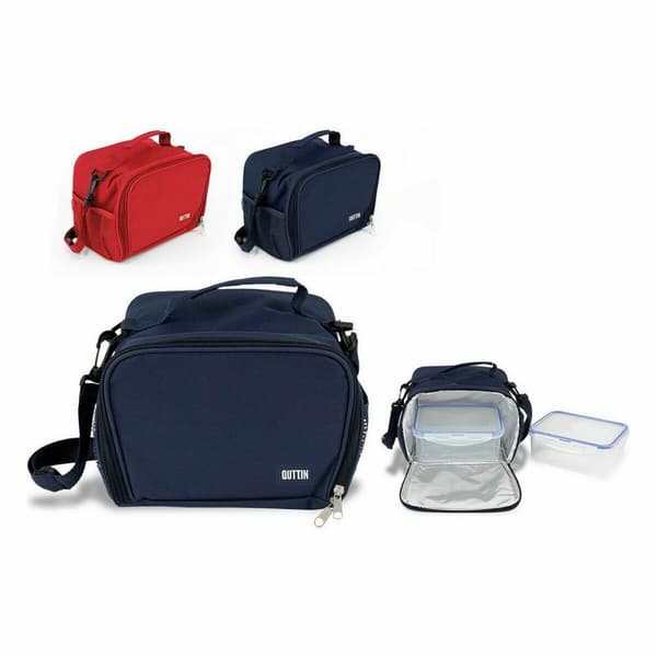 Kjølebag Quttin Matboks Rektangulær 21,5 x 15 x 13,5 cm (8 enheter)