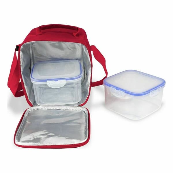 Køletaske Quttin Madkasse Firkantet 17 x 17 x 16,56 cm (8 enheder)