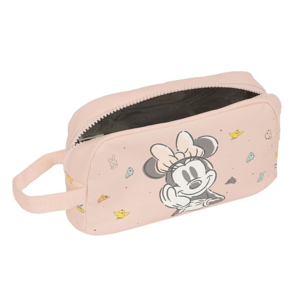 Termisk Frukosthållare Minnie Mouse Baby Rosa 21,5 x 12 x 6,5 cm