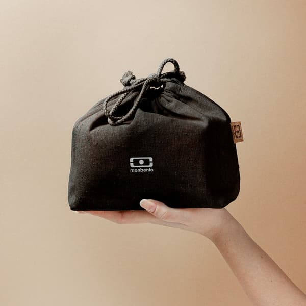MB-MonBento Pochette M, Sort Onyx