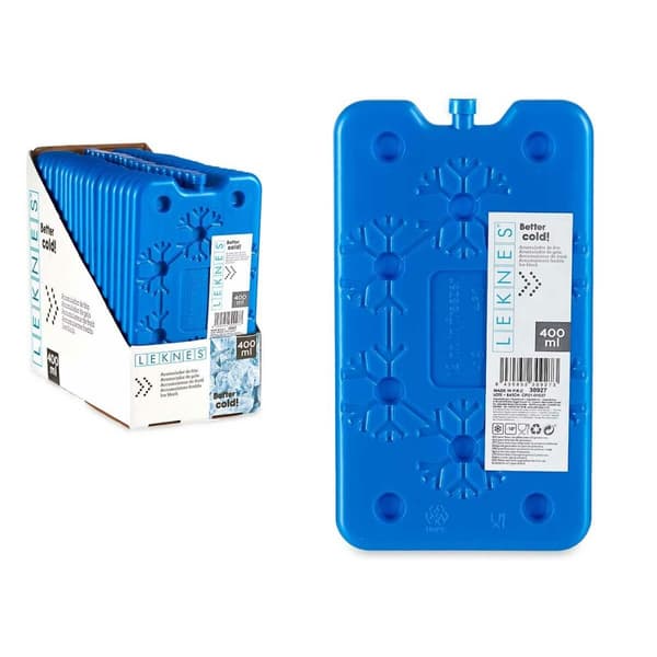Kylmävaraaja Leknes TK-22400 400 ml 14 x 24,5 x 1,5 cm (18 osaa)