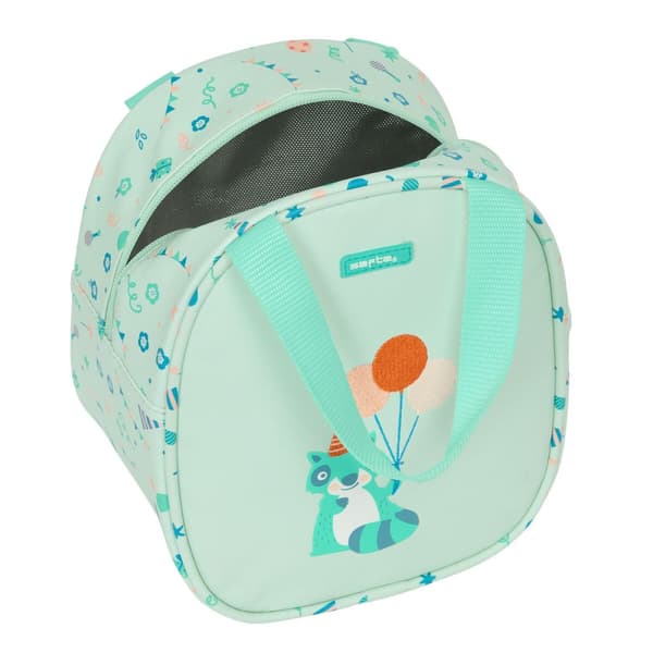 Termisk Lunsjboks Safta Fiesta Grønn 19 x 22 x 14 cm