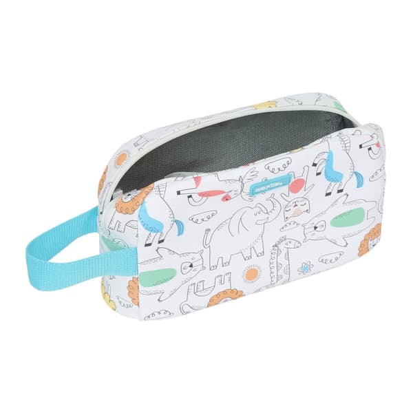 Termisk Lunsjboks Safta Zoo Beige 21,5 x 12 x 6,5 cm