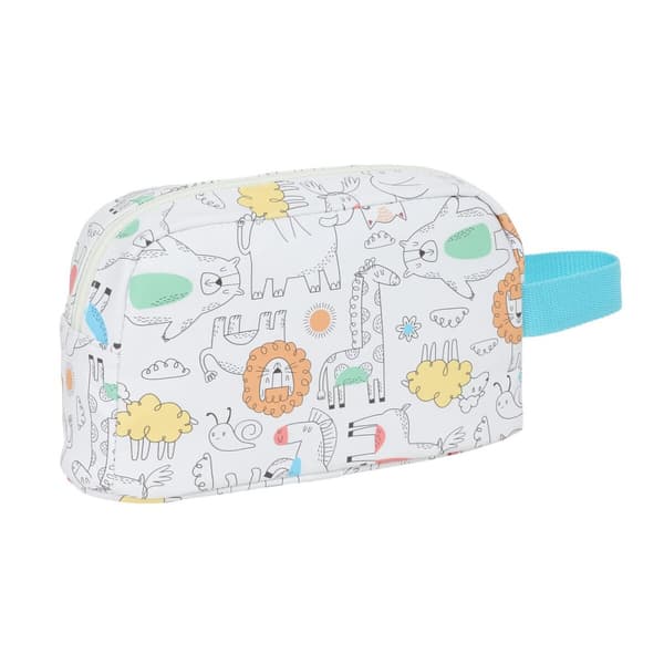 Termisk Lunsjboks Safta Zoo Beige 21,5 x 12 x 6,5 cm