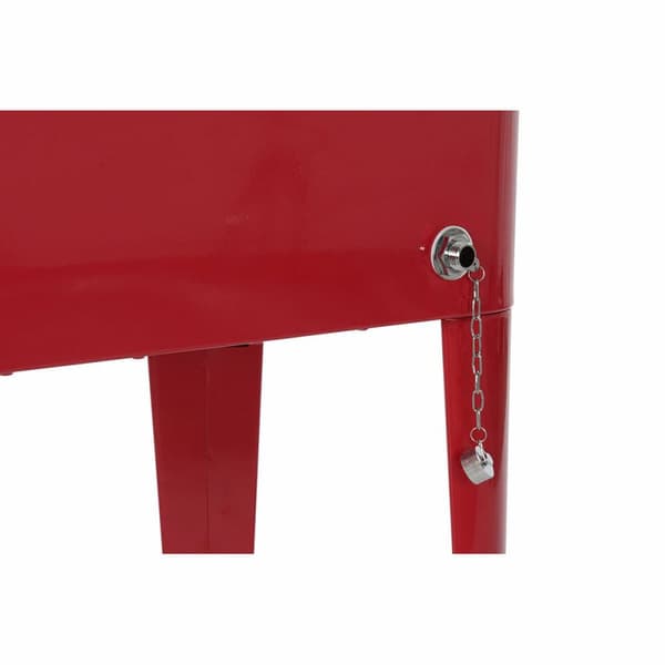 Jääkaappi DKD Home Decor Punainen Renkailla 74 x 43 x 80 cm Teräs polypropeeni 56 L (74 x 43 x 80 cm)