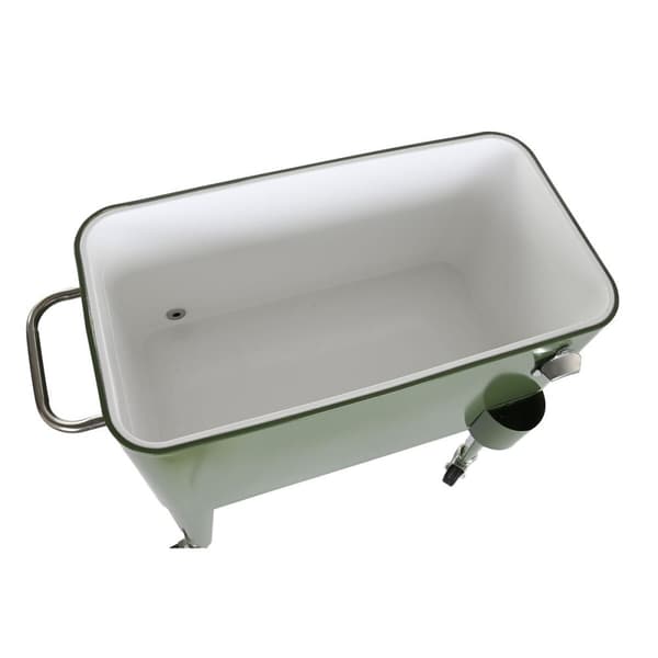Kannettava Jääkaappi DKD Home Decor 74 x 43 x 80 cm Teräs Vihreä polypropeeni 56 L