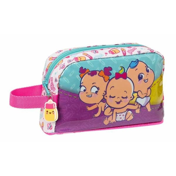 Termisk Frokostholder The Bellies Hvit Lilla Turkis 21,5 x 12 x 6,5 cm