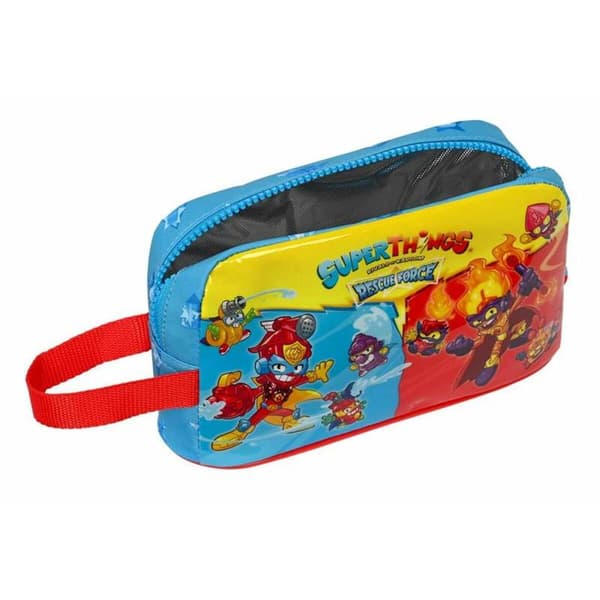 Termisk Frukosthållare SuperThings Rescue Force Blå 21,5 x 12 x 6,5 cm