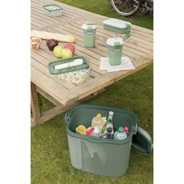 Transportabelt Køleskab Curver 262266 Grøn 32 L Plastik (Plastik) (1 Dele)