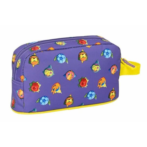 Termisk Morgenmad Holder SuperThings Guardians of Kazoom Gul Lilla 21,5 x 12 x 6,5 cm